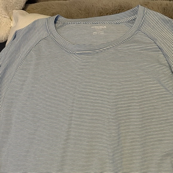 NWOT - BONOBOS LONG SLEEVE STRIPED COTTON TSHIRT SIZE XXL - Picture 9 of 9